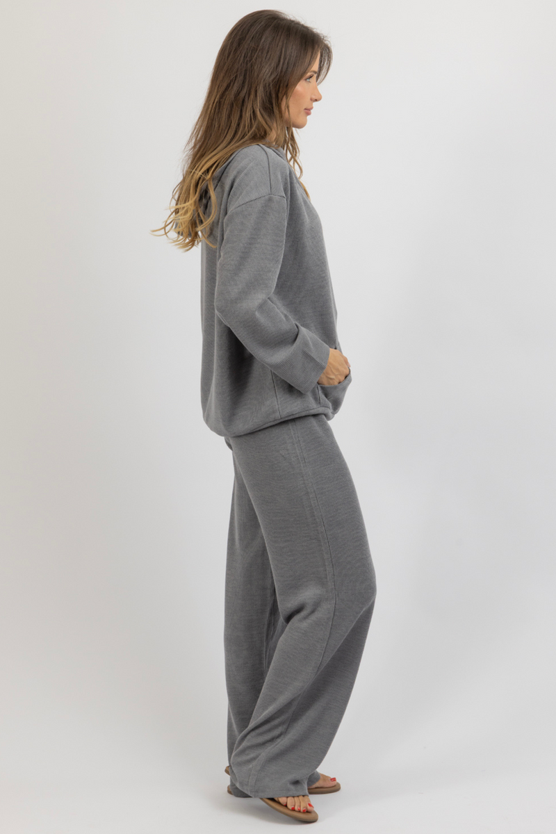 MOMENTUM GREY PANT SET
