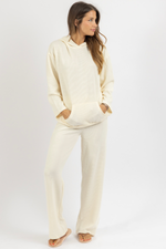 MOMENTUM CREAM PANT SET