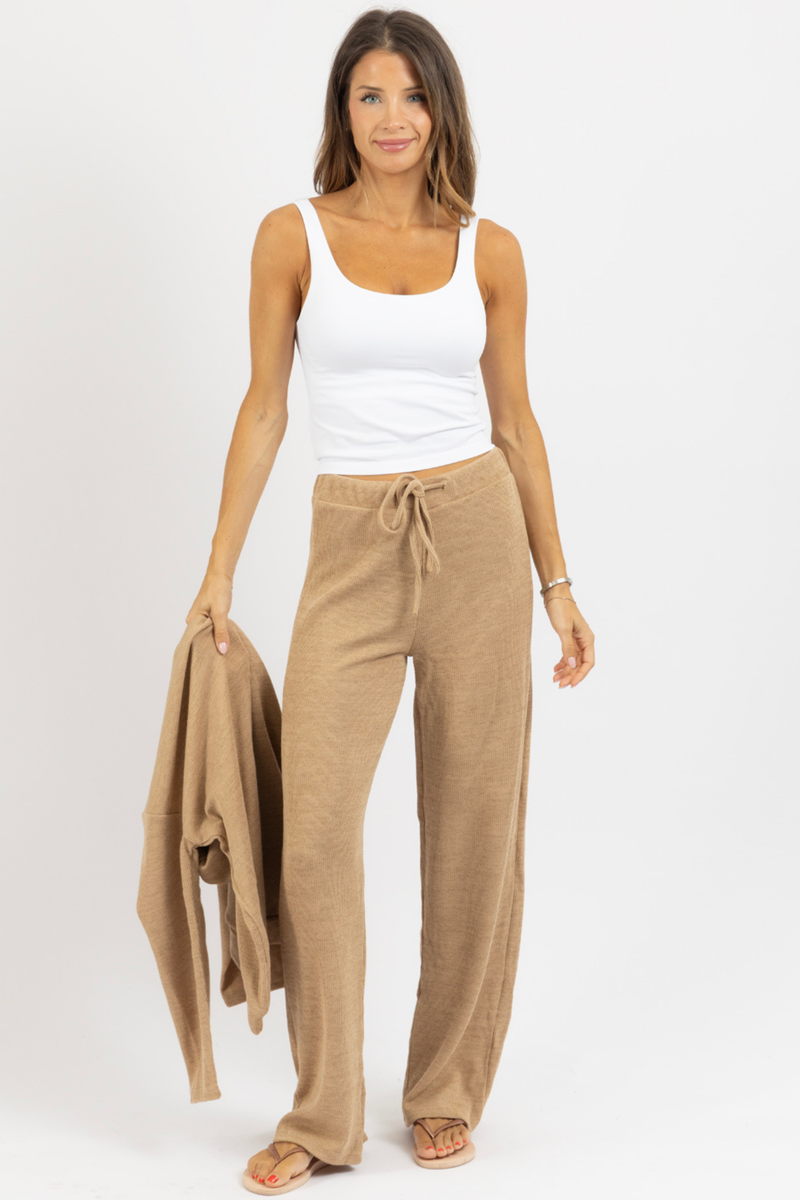 MOMENTUM APRICOT PANT SET
