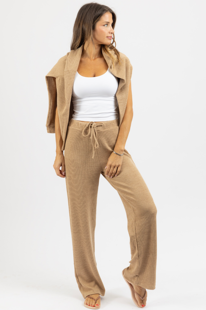 MOMENTUM APRICOT PANT SET