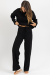 MOMENTUM BLACK PANT SET