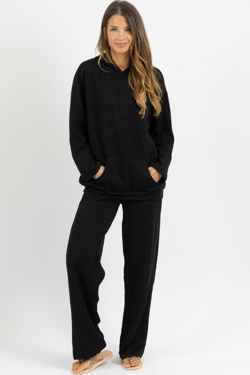 MOMENTUM BLACK PANT SET
