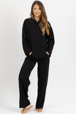 MOMENTUM BLACK PANT SET