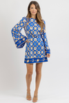 MOON FLARE MINI DRESS