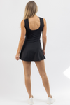 MOVEMENT BLACK TENNIS DRESS *BACK IN STOCK*