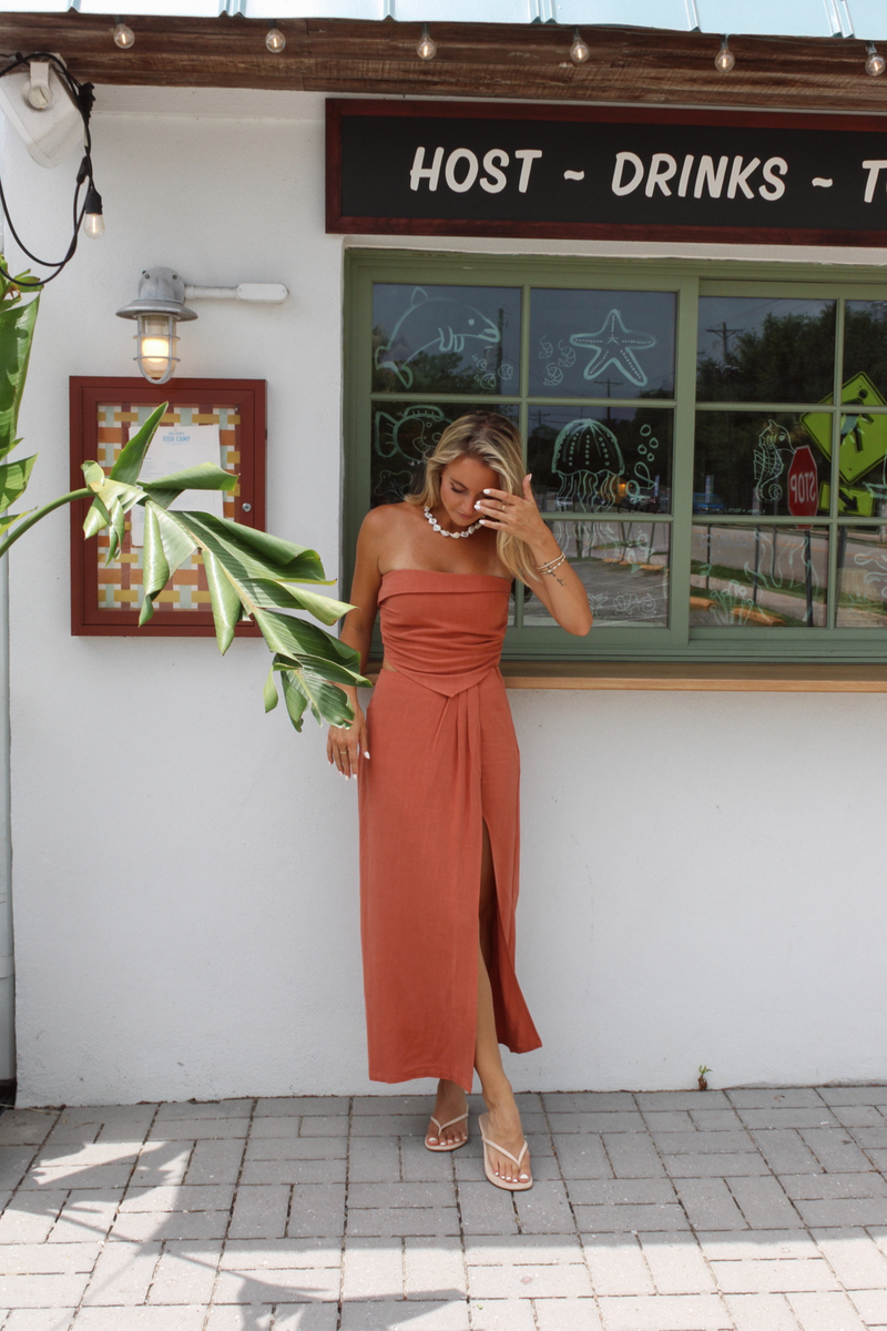NAIA LINEN SKIRT SET *BACK IN STOCK*