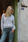 NANCY ECRU KNIT TOP