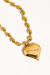 PARIS GOLD HEART NECKLACE