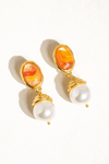 NADIA AMBER DROP EARRING