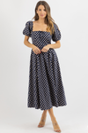 ANNIE DOTTED MAXI DRESS