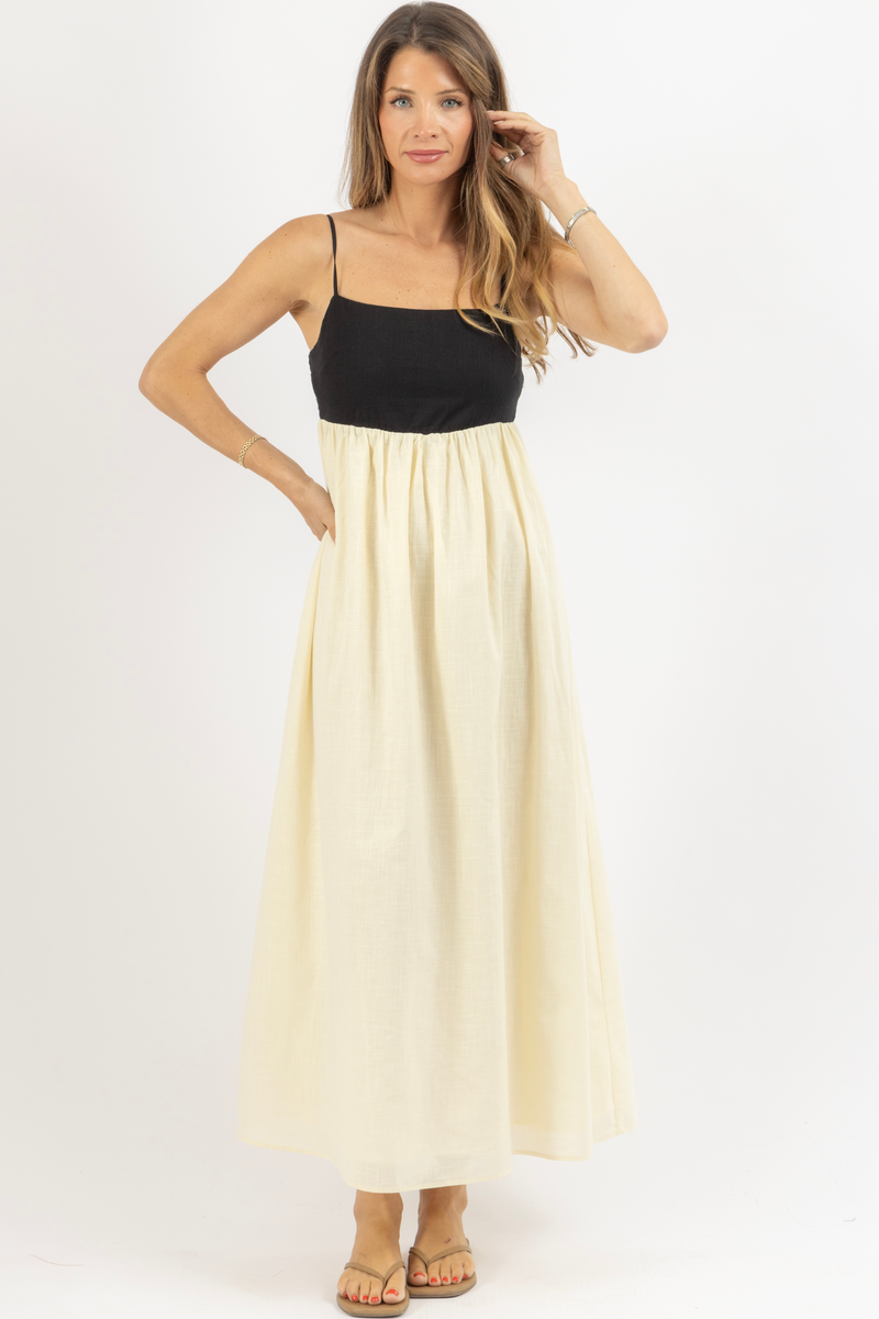 JASMINE CONTRAST DRESS