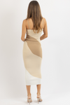 KHAI BEIGE KNIT DRESS