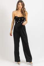 NOA GEM BUSTIER JUMPSUIT