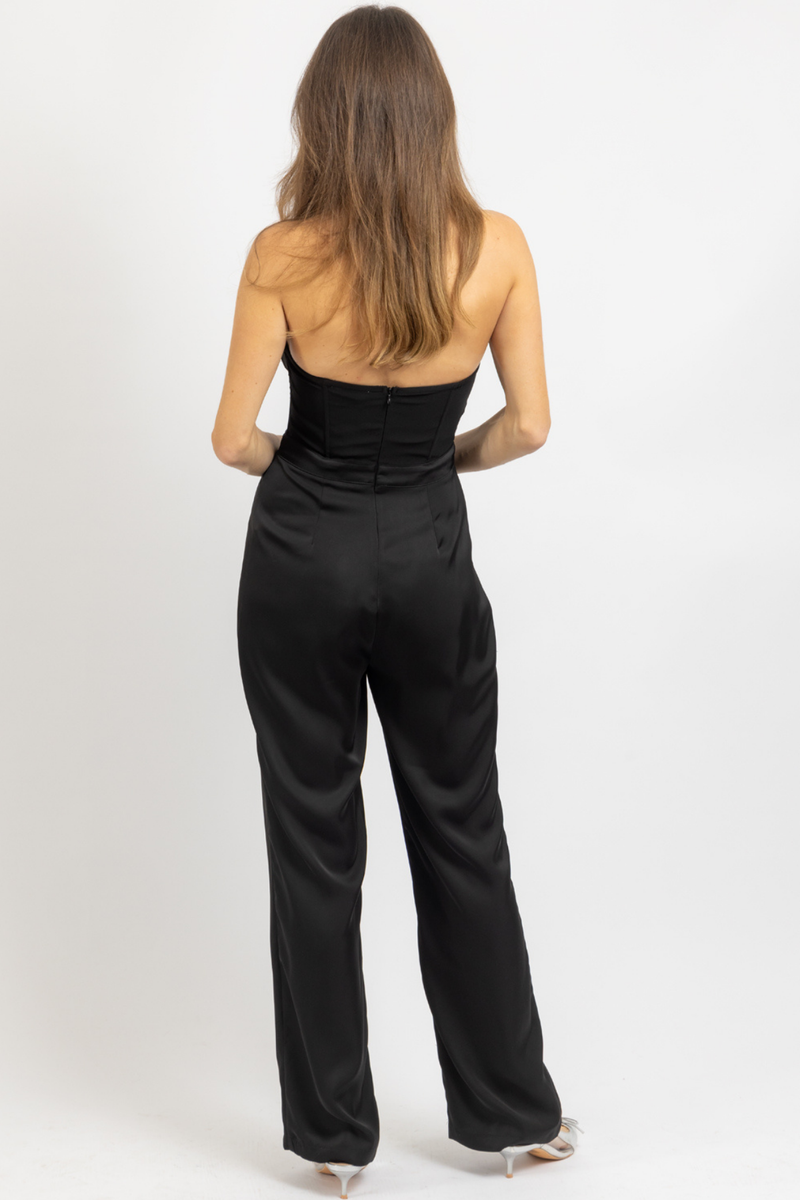 NOA GEM BUSTIER JUMPSUIT