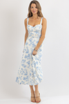 NORMA BELTED MIDI DRESS