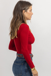 NOVA RUBY RIBBED BODYSUIT