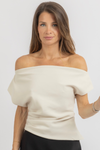 ANAHI ECRU TOP