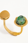 ORION GREEN STONE RING