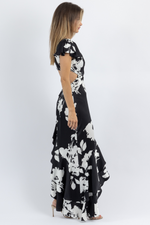 PAULA BLACK PRINT MAXI DRESS *RESTOCK COMING SOON*