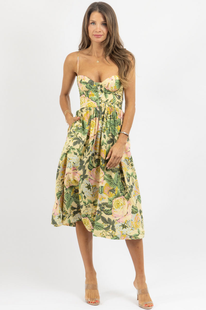 PEAR PRINT DRESS