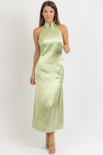 PHOEBE SAGE MAXI DRESS
