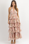 PINK IVY TIERED MAXI DRESS