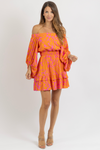 KACI FLORAL MINI DRESS