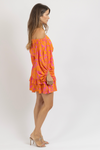 KACI FLORAL MINI DRESS
