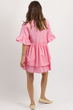 MASON PINK SHIRT DRESS