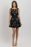 PLAZA BLACK MINI DRESS