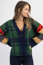 PRESTON PLAID CARDIGAN SWEATER *BACK IN STOCK*