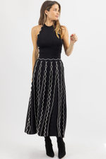 PRISCILLA PLEATED SKIRT SET