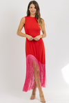 GIGI FRINGE MAXI DRESS