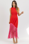 GIGI FRINGE MAXI DRESS