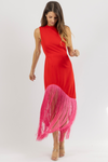 GIGI FRINGE MAXI DRESS