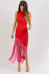 GIGI FRINGE MAXI DRESS