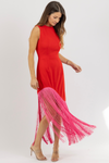 GIGI FRINGE MAXI DRESS