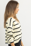 REESE IVORY STRIPED SWEATER *RESTOCK COMING SOON*
