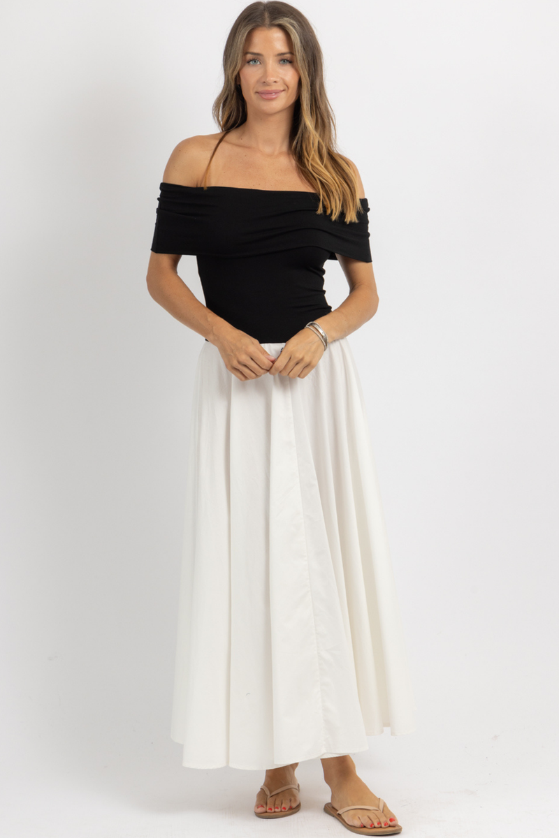 REYNA CONTRAST MAXI DRESS