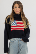 RHODE ISLAND NAVY SWEATER