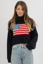 RHODE ISLAND NAVY SWEATER