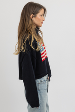 RHODE ISLAND NAVY SWEATER