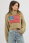 RHODE ISLAND KHAKI SWEATER