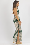 RIA GREEN MAXI DRESS