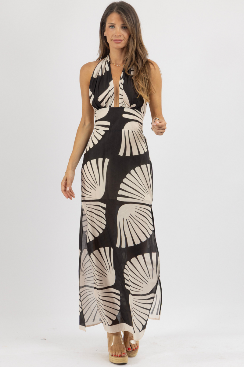 RIA BLACK MAXI DRESS