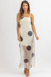 ROCCO POLKA MIDI DRESS