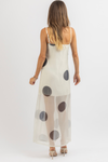 ROCCO POLKA MIDI DRESS