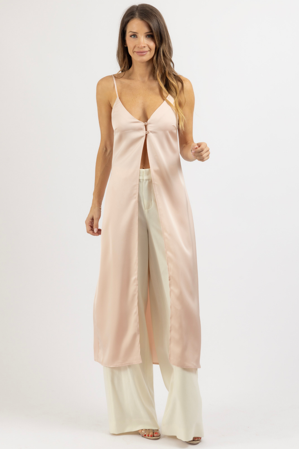 ROSELINE SATIN TOP