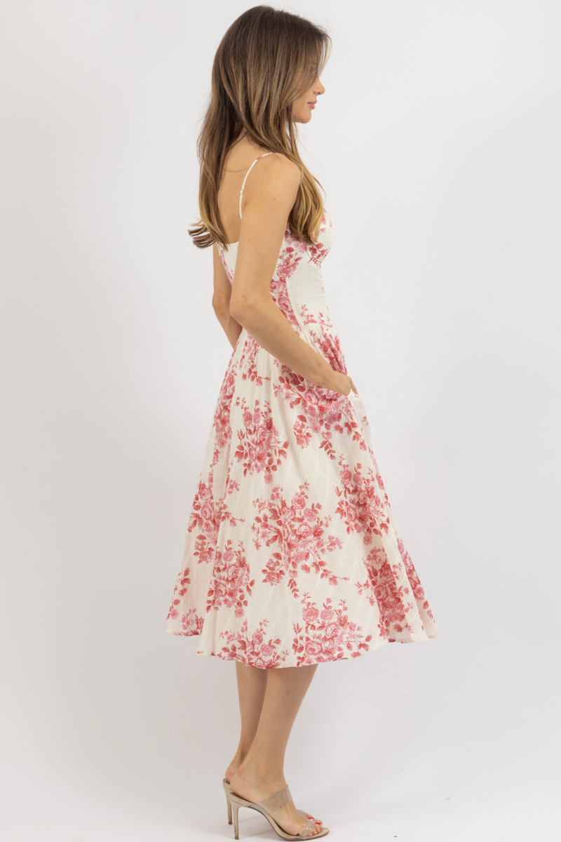 ROSEWOOD MIDI DRESS