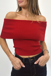 ROWAN SCARLET KNIT TOP